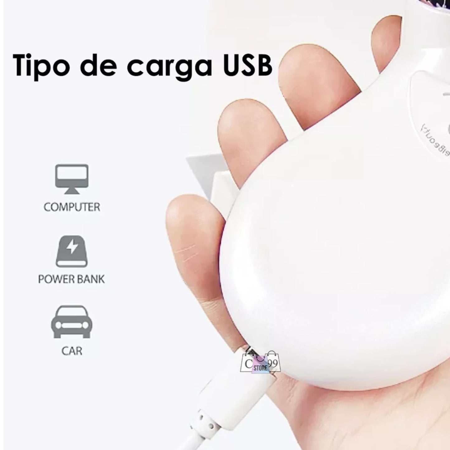 MASAJEADOR MICROCORRIENTE 5 VELOCIDADES