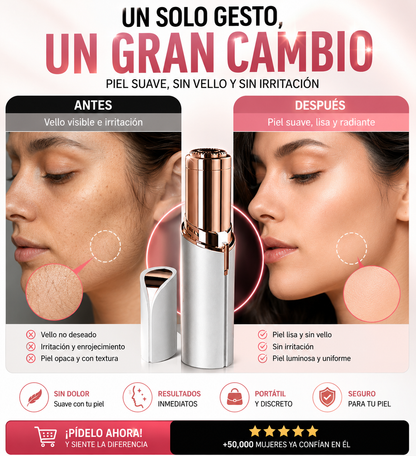 Depiladora Facial Portatil