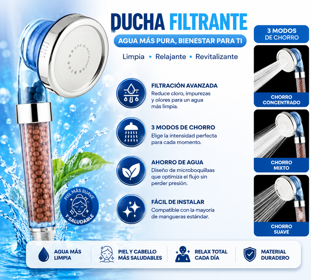 Eco Ducha Cabezal