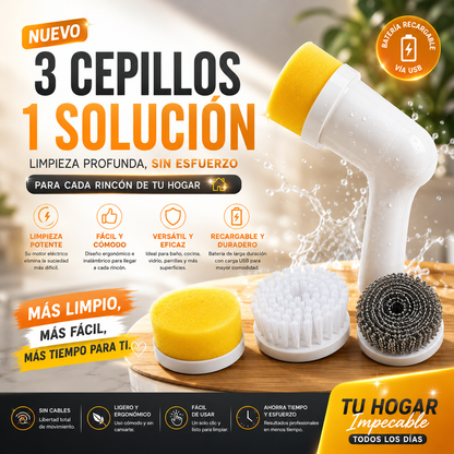 Cepillo Electrico 4 en 1